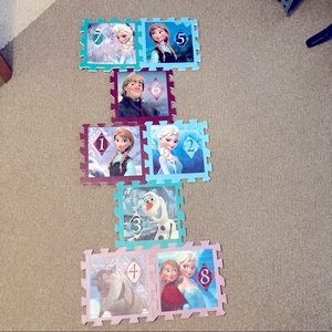 Frozen Foam hopscotch tiles